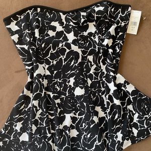 FTF floral tube top (NWT)